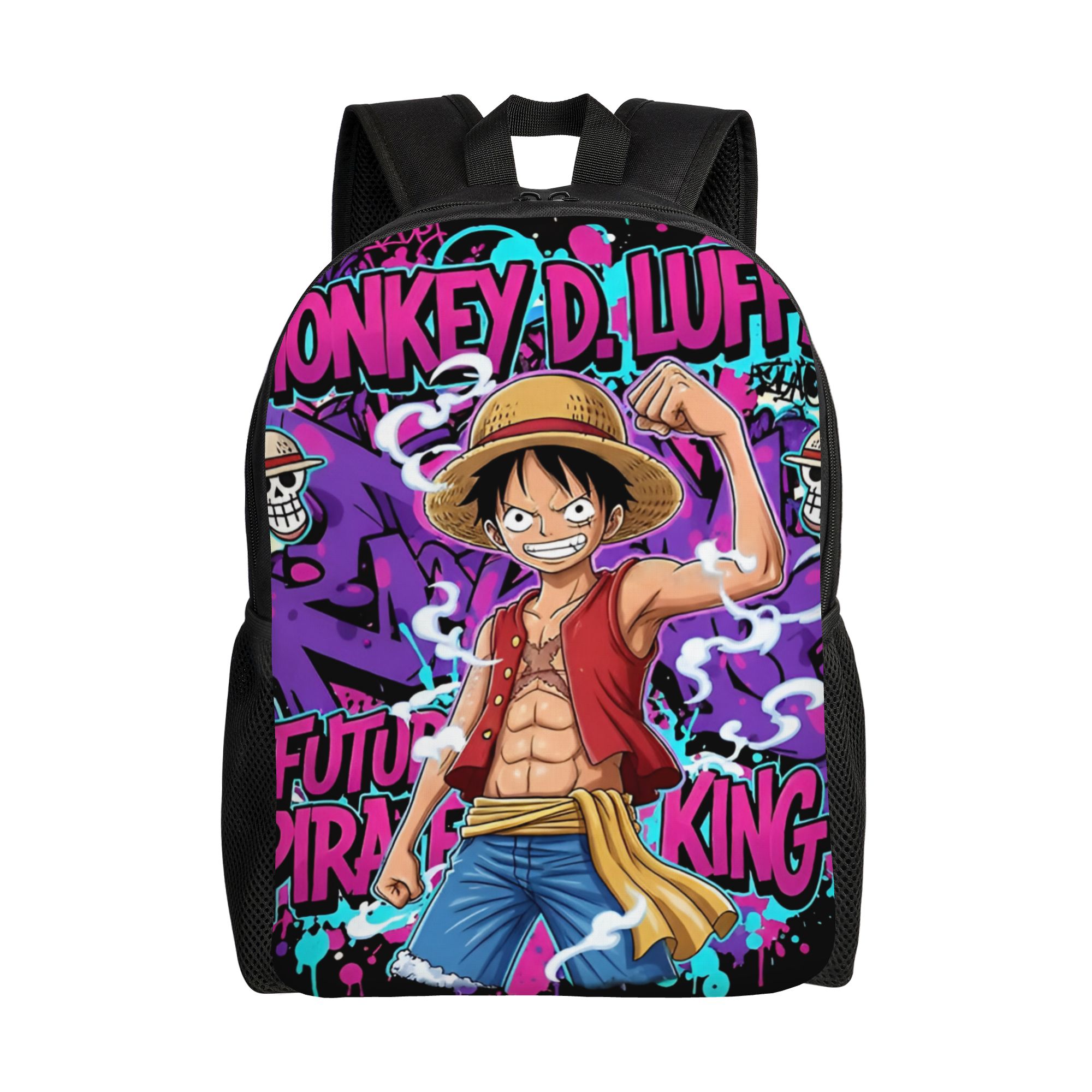 Laptop Accessories For Students - Tas Ransel Perjalanan Luffy One Piece