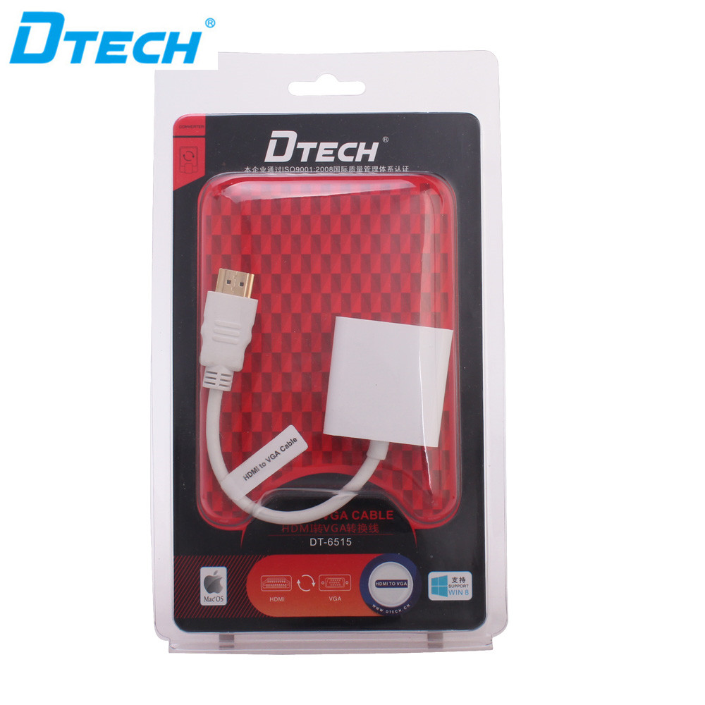 Hdmi Vga Adapter - 3PCS DTECH Penjualan Langsung Pabrik HDCP1.3