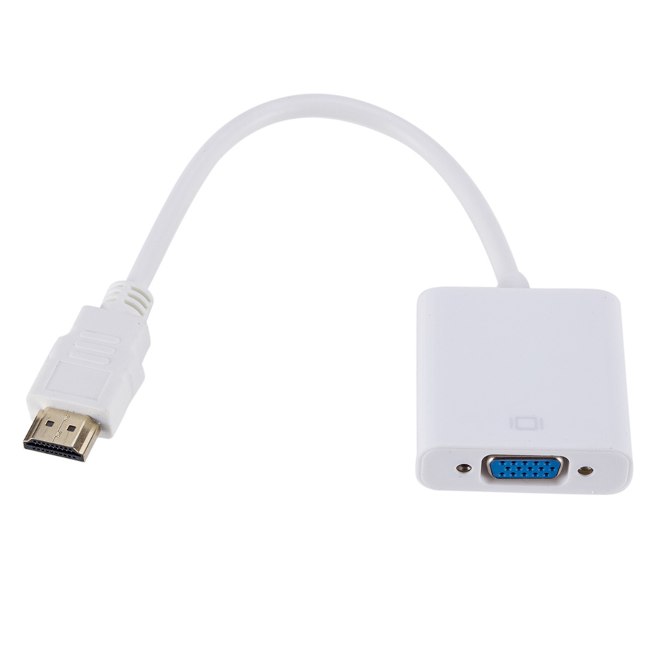 Konverter HDMI 1080P Kompatibe - Hdmi Vga Adapter ulasan dan harga