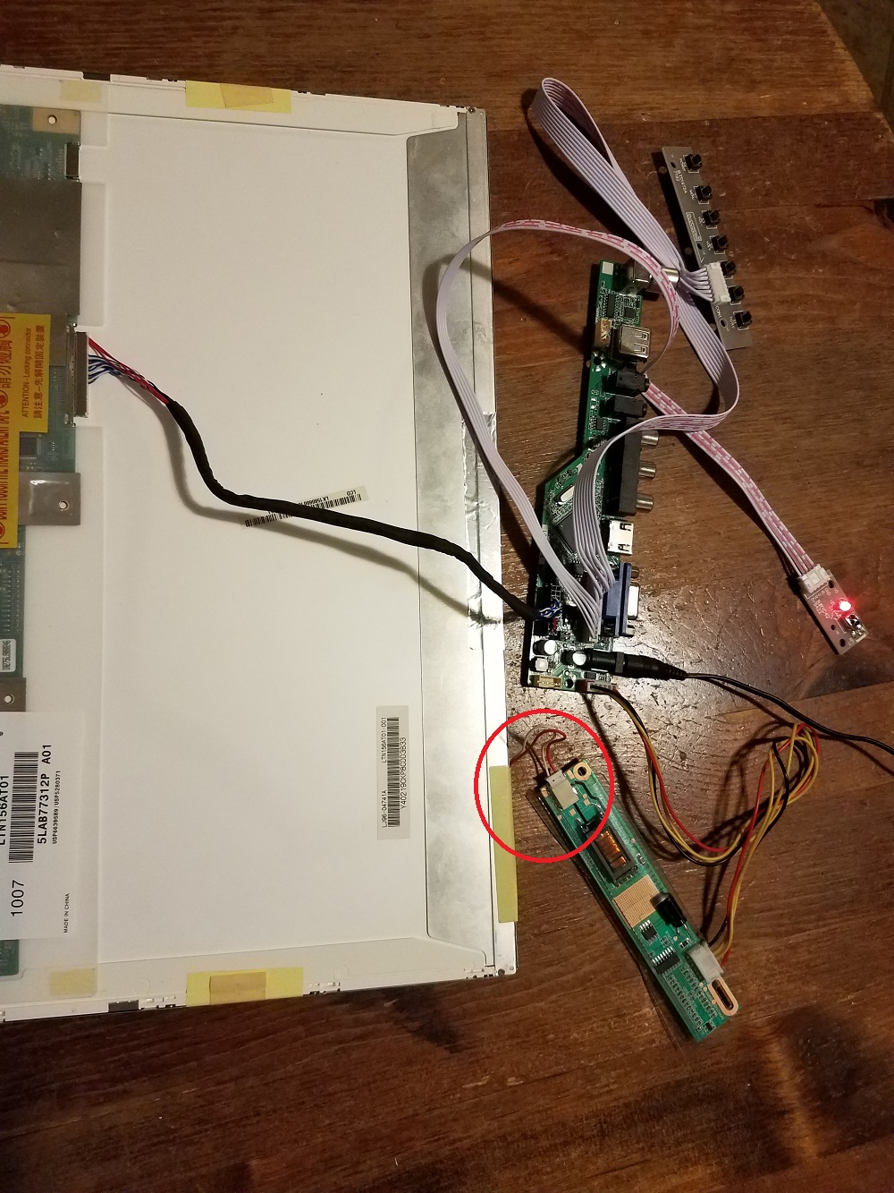 Kit Papan Pengontrol TV56 deng - Hdmi Vga Adapter ulasan dan harga