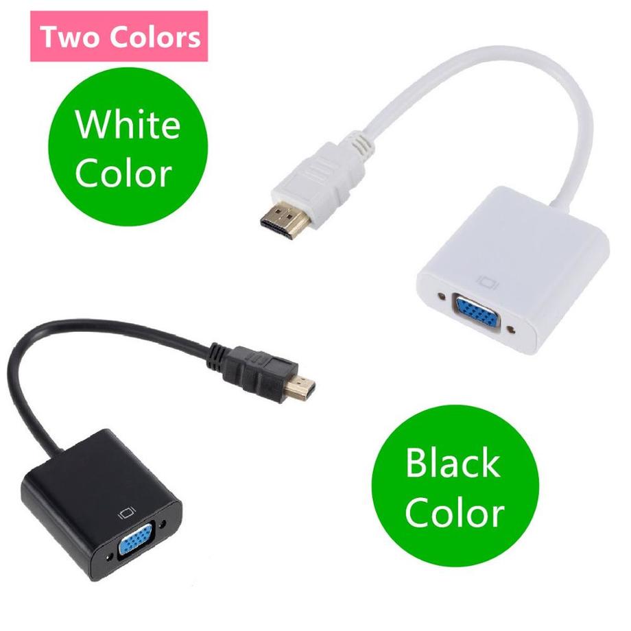 Grwibeou HD 1080P HDMI Ke VGA  - Hdmi Vga Adapter ulasan dan harga