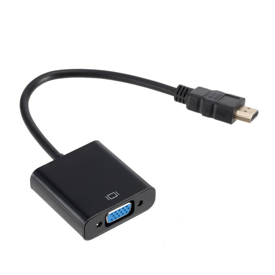Grwibeou HD 1080P HDMI Ke VGA  - Hdmi Vga Adapter ulasan dan harga
