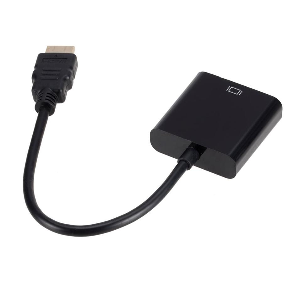 Grwibeou HD 1080P HDMI Ke VGA  - Hdmi Vga Adapter ulasan dan harga
