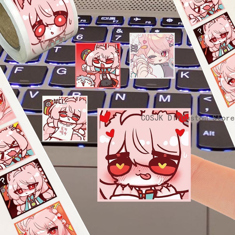 500Pc/Roll Stiker Anime Zenles - Laptop Accessories For Students ulasan dan harga