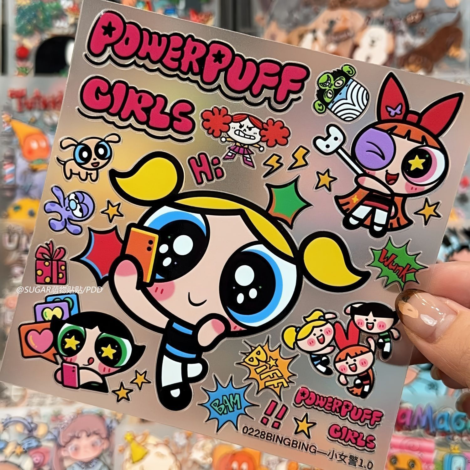 Stiker Karakter Powerpuff Girl - Laptop Accessories Case ulasan dan harga