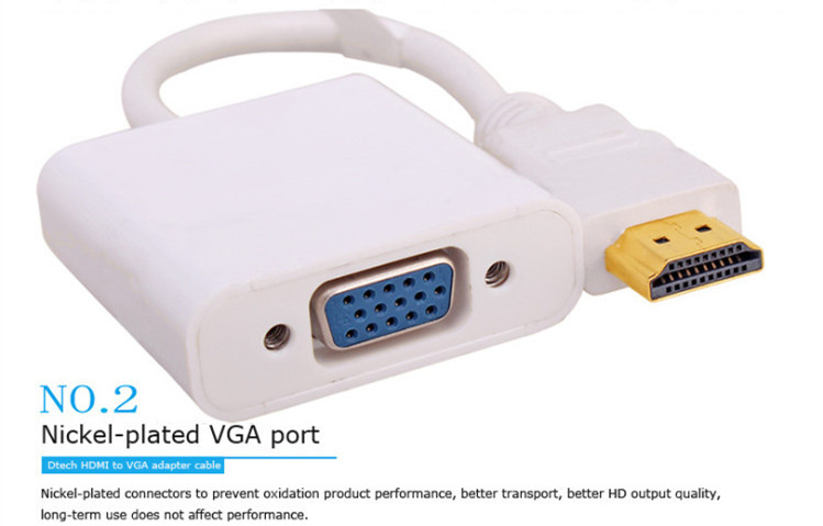3PCS DTECH Penjualan Langsung  - Hdmi Vga Adapter ulasan dan harga