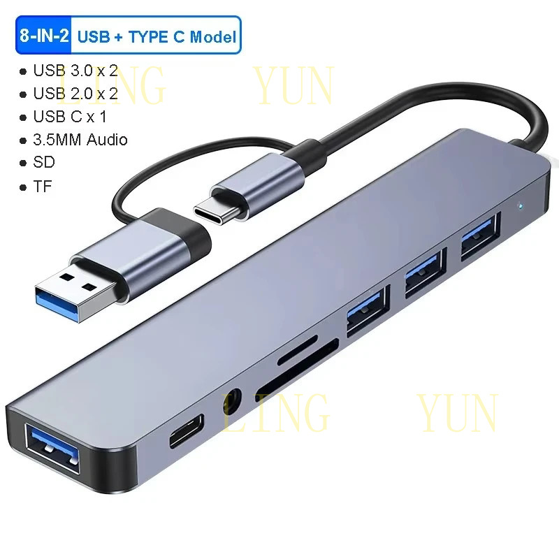 Z 11 Port USB C HUB Docking St - Hdmi Vga Adapter ulasan dan harga